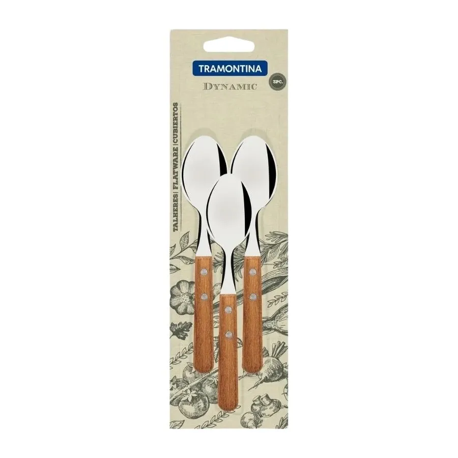 Cuchara de té Dynamic x 3 – TRAMONTINA