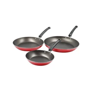 Set sartenes antiadherentes Chelsea x3 rojo – TRAMONTINA