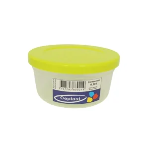 Hermético redondo plástico 180 ml – CEPLAST