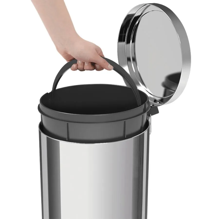 Cesto de residuos con pedal redondo 20 L – TRAMONTINA