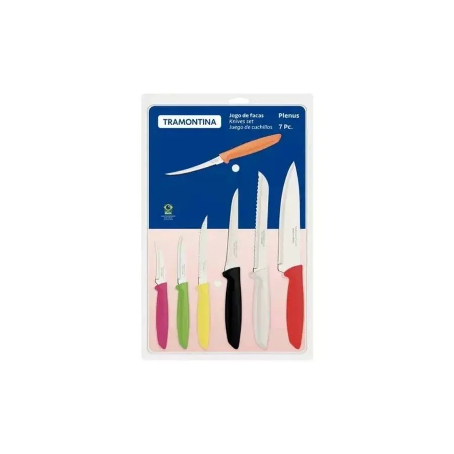 Set cuchillas Plenus x 7 piezas – TRAMONTINA