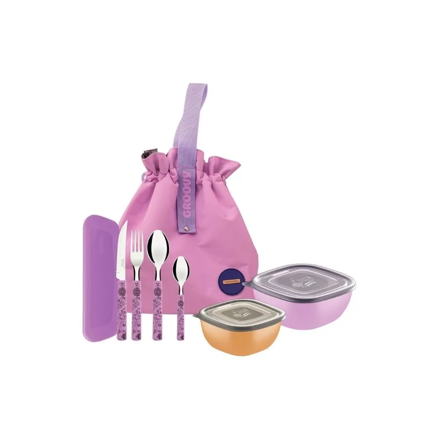 Lunchera térmica Groovy Breakfast 8 piezas – TRAMONTINA
