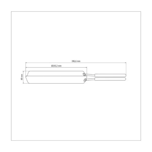 Omeletera Loreto antiadherente 24 cm – TRAMONTINA
