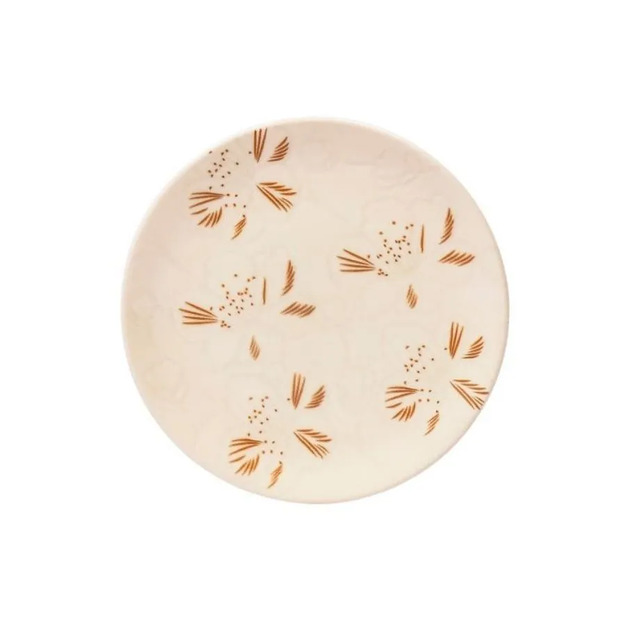 Plato de postre de cerámica Orquídea 20 cm – OXFORD