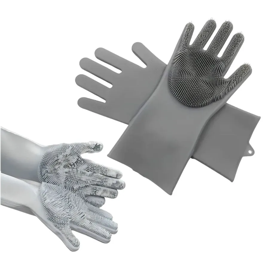 GUANTE SILICONA FLEXIBLE ESPONJA "TK"