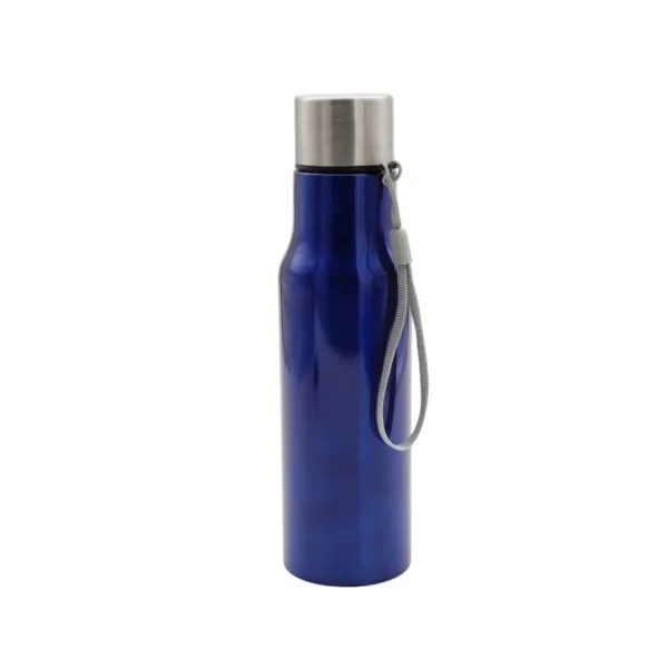 Botella acero lisa con tapa 700 ml