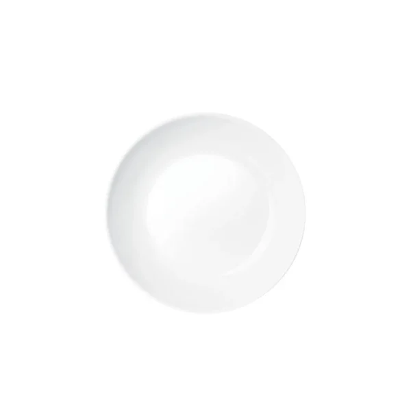 Plato de vidrio opalino Blanc Hondo 22 cm – NADIR