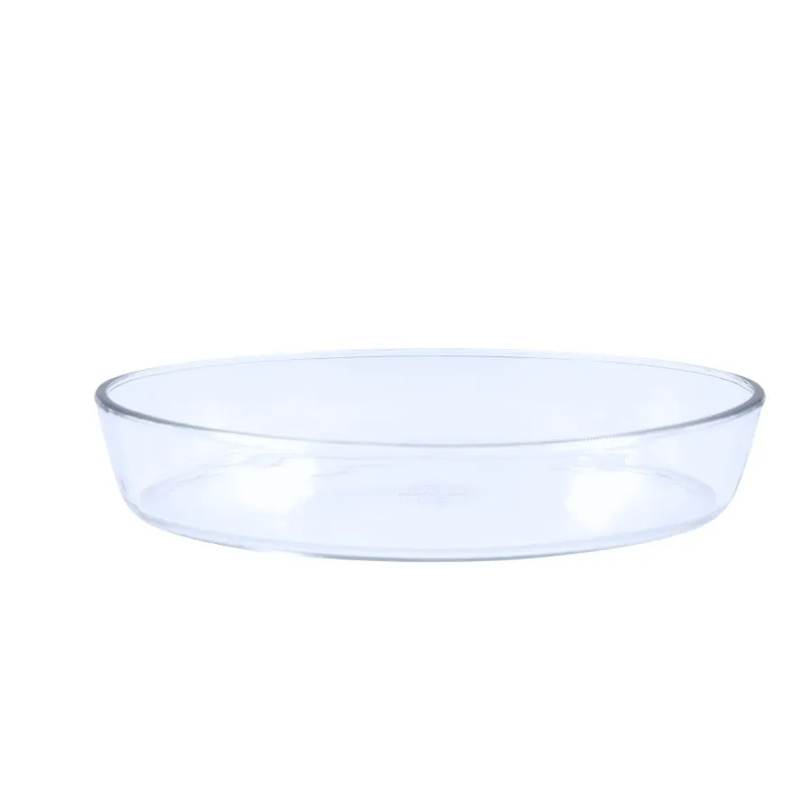Asadera de vidrio oval 30 x 21 cm – MARINEX