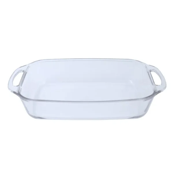 Asadera de vidrio línea Seletta rectangular 37 x 23 cm – MARINEX