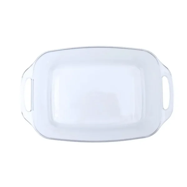 Asadera de vidrio línea Seletta rectangular 37 x 23 cm – MARINEX