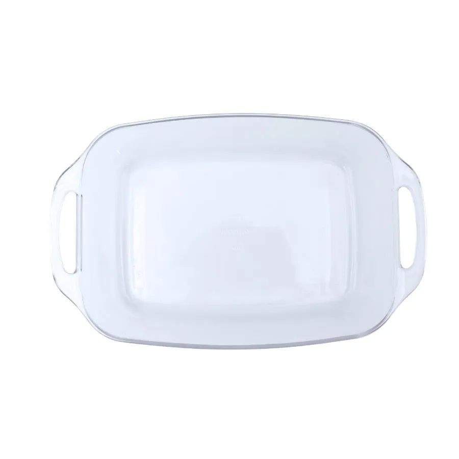 Asadera de vidrio línea Selettta rectangular 37 x 23 cm – MARINEX