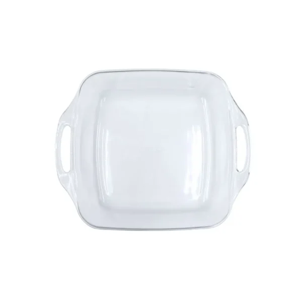 Asadera de vidrio línea Seletta cuadrada 34 x 28 cm – MARINEX