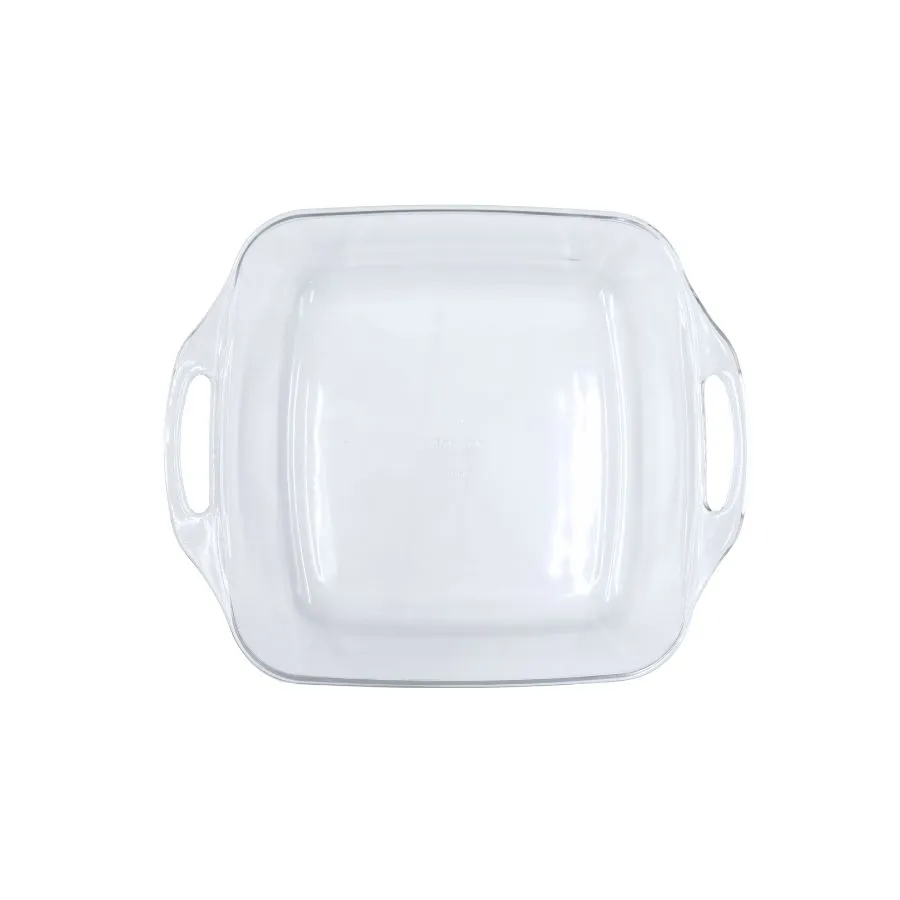 Asadera de vidrio línea Selettta cuadrada 34 x 29 cm – MARINEX