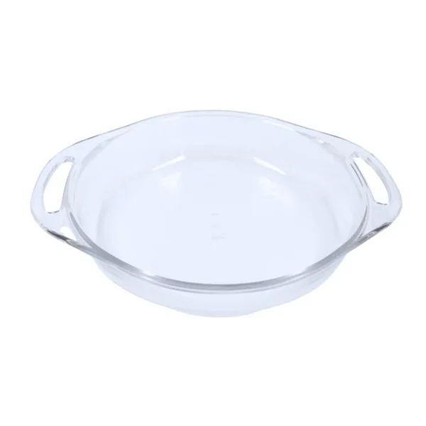 Asadera de vidrio línea Seletta redonda 27 x 27 cm – MARINEX