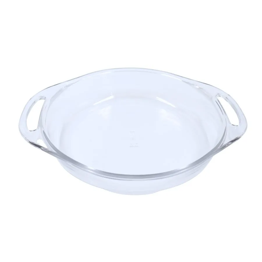 Asadera de vidrio línea Selettta redonda 27 x 27 cm – MARINEX