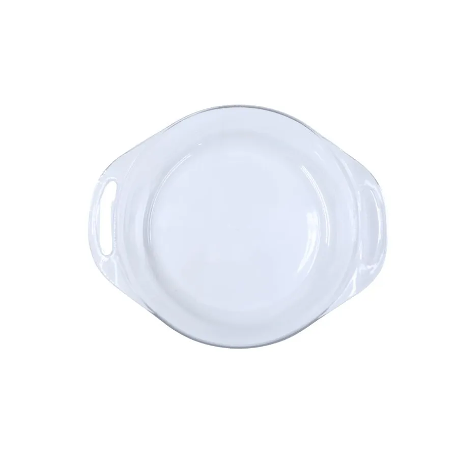 Asadera de vidrio línea Selettta redonda 27 x 27 cm – MARINEX