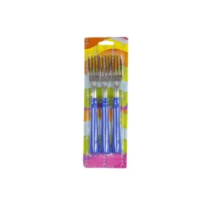 TENEDOR DISOL INOVA PLAST x 3 AZUL