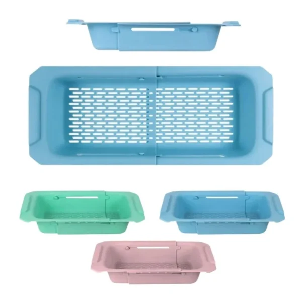 Escurridor plástico extensible para bacha