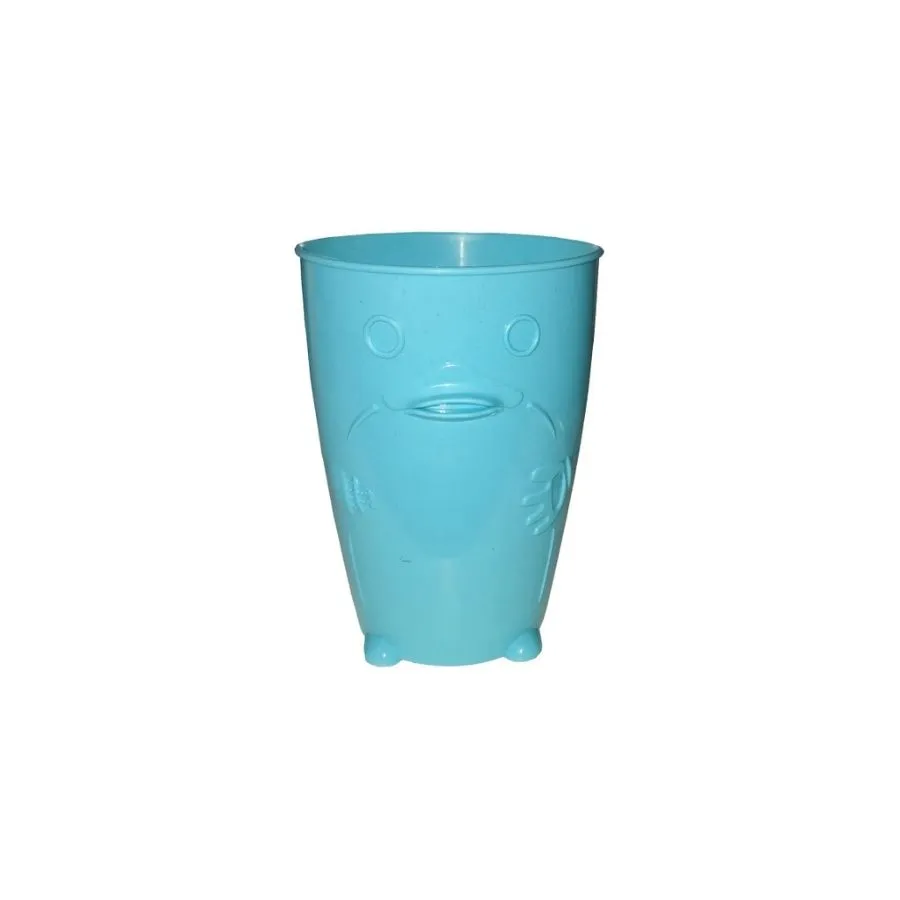 Vaso plástico infantil Pingüino 320 cc