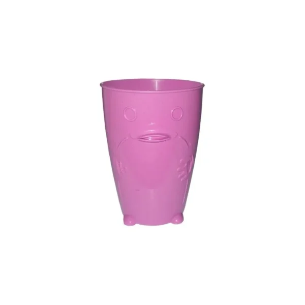 Vaso plástico infantil Pingüino 320 cc