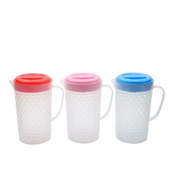 Jarra de plástico Panal 1,6 L con tapa