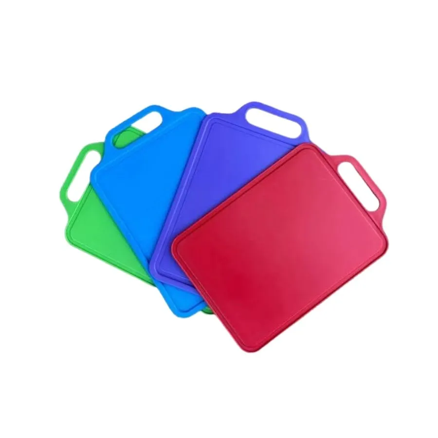 Tabla plástica moderna para picar chica color