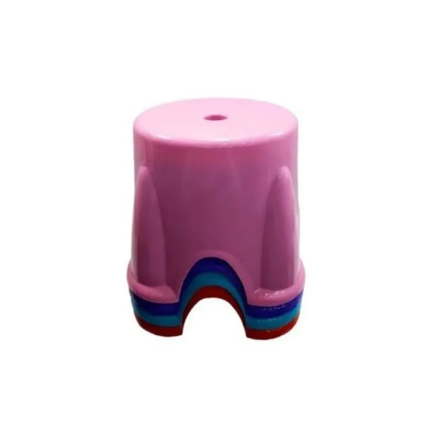 Banco infantil plástico redondo - MODERPLAST