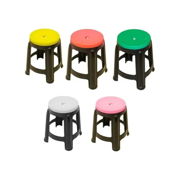 Banqueta plástica bicolor – MODERPLAST