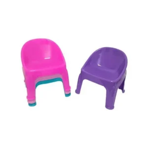 Silla plástica infantil con respaldo – MODERPLAST