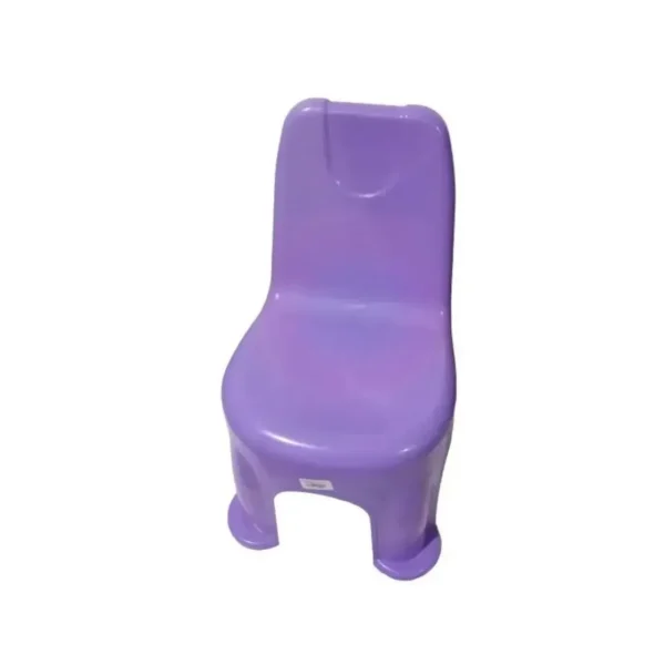 Silla plástica infantil con respaldo alto – MODERPLAST