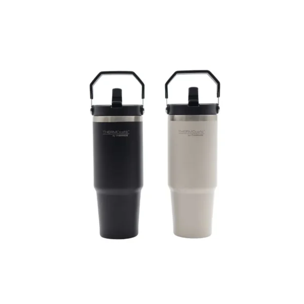 Botella térmica Travel Black acero inoxidable 880 cc – THERMOS