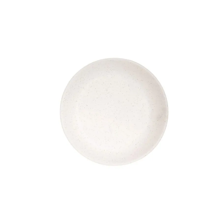 Plato hondo de cerámica Flat Baunilha 20,5 cm – OXFORD