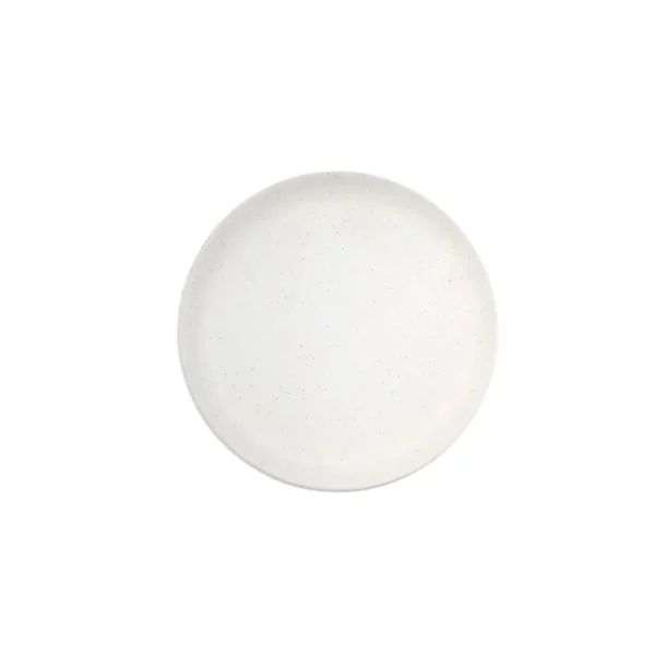 Plato de postre de cerámica Flat Baunilha 20 cm – OXFORD