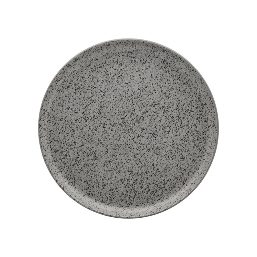 Plato playo de cerámica Flat Gray 26 cm – OXFORD