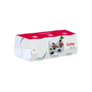 Set 6 vasos Sicilia bajos 369 cc – CRISTAR