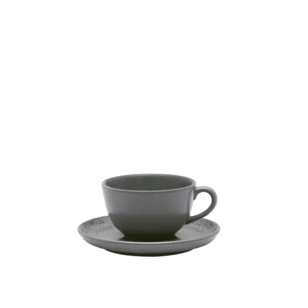 Set de vajilla cerámica Flat Gray 30 piezas – OXFORD