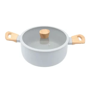 Cacerola antiadherente Scandi Grey 20 cm (3 L) – LARHAUS