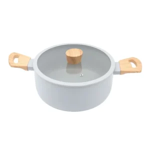 Cacerola antiadherente Scandi Grey 24 cm (4 L) – LARHAUS