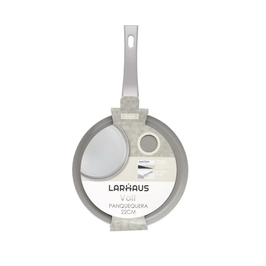 Panquequera antiadherente Volt Grey 22 cm – LARHAUS