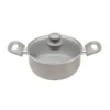Cacerola antiadherente Scandi Grey 24 cm (4 L) - LARHAUS