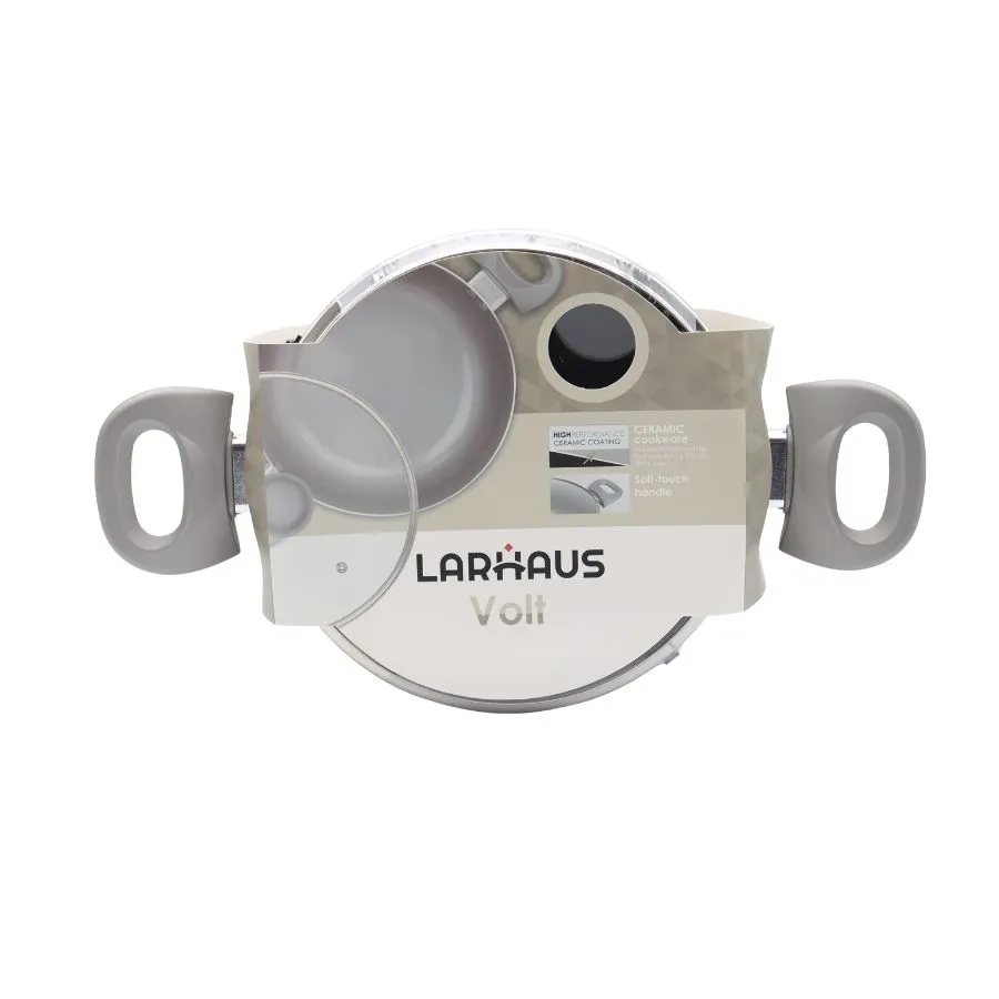 Cacerola antiadherente Scandi Grey 24 cm (4 L) – LARHAUS