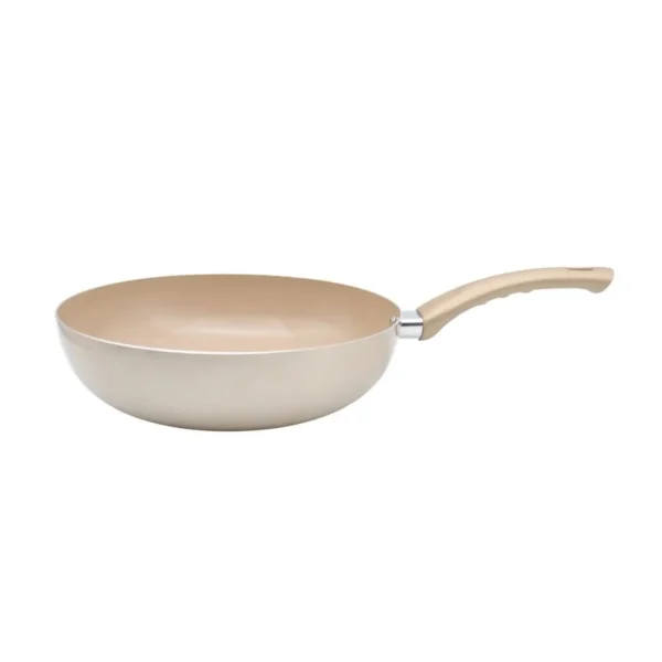 Wok antiadherente Volt Champagne 28 cm – LARHAUS