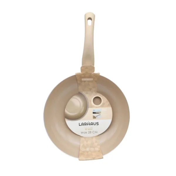 Wok antiadherente Volt Champagne 28 cm – LARHAUS