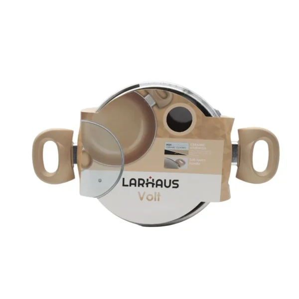 Cacerola antiadherente Volt Champagne 24 cm (4,9 L) – LARHAUS