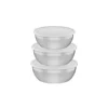Set bowls acero inoxidable con tapa x 3 - TRAMONTINA