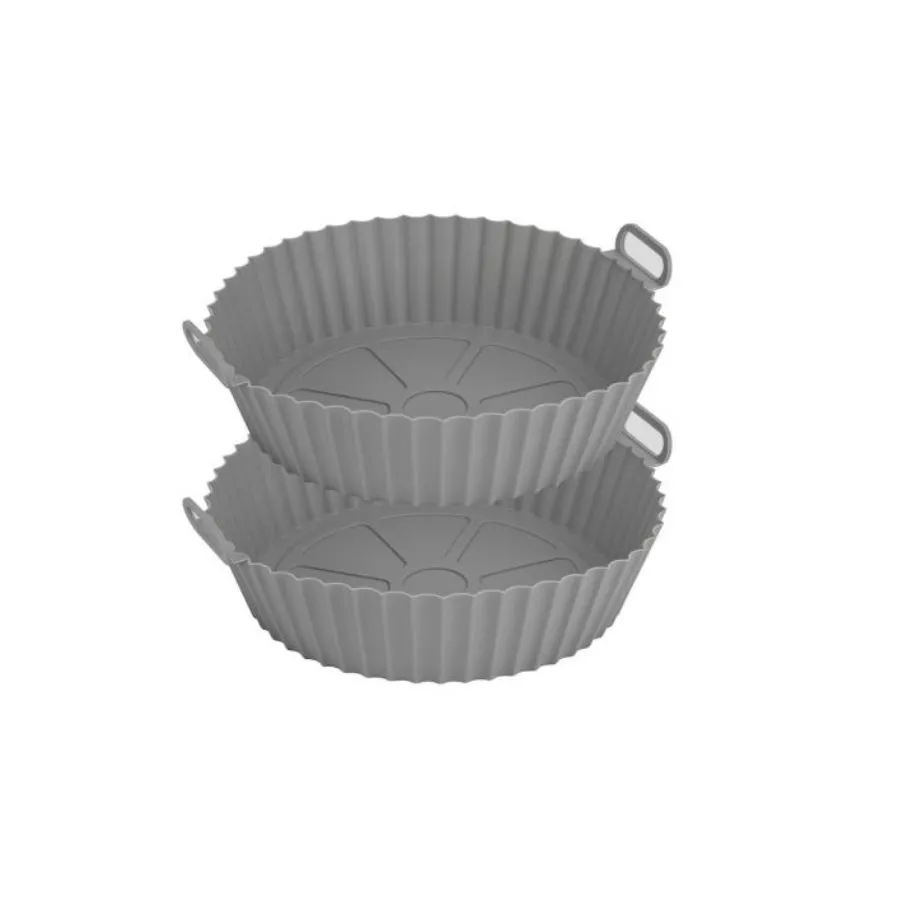 Set 2 moldes silicona para air fryer 22 x 20 cm – LARHAUS