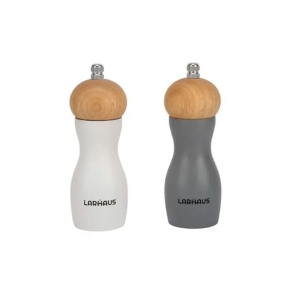 Set molinillos madera 15,5 cm – LARHAUS