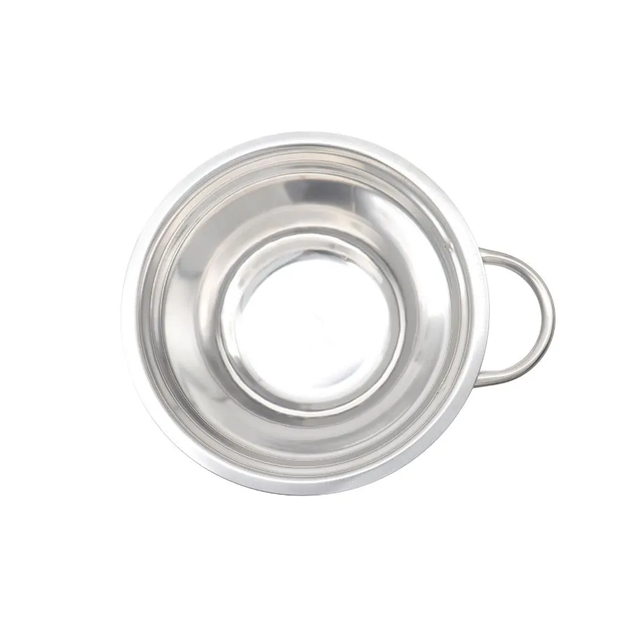 Bowl de acero inoxidable N° 22 con asas – CAROL
