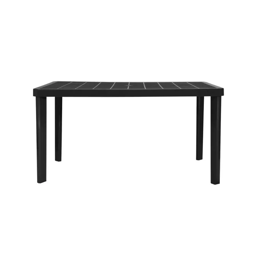 Mesa Sumatra negra 140 x 78 cm – GARDENLIFE