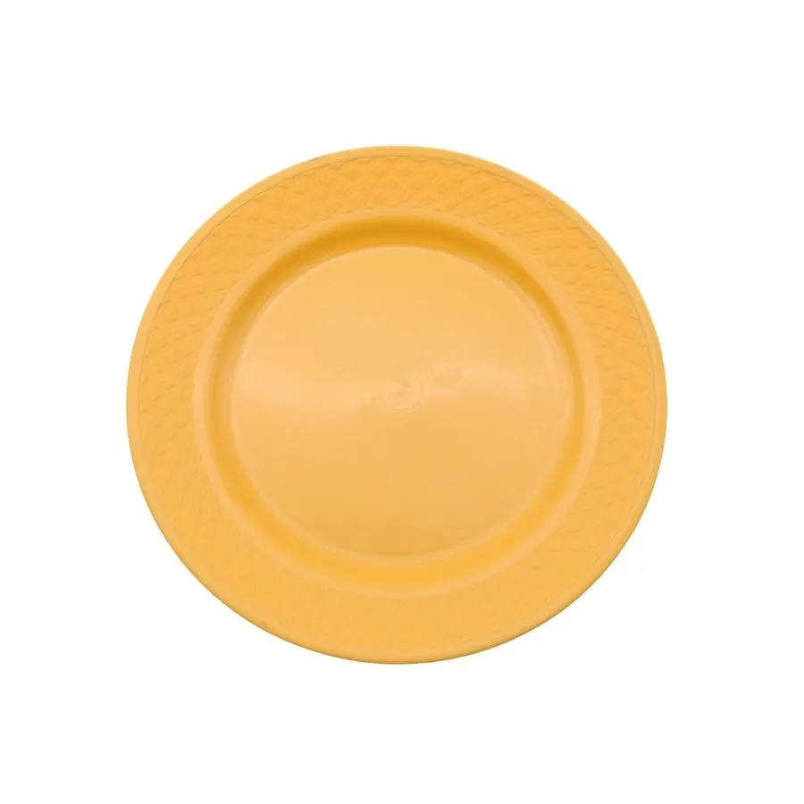 Plato playo plástico Bambú 23 cm – YESI